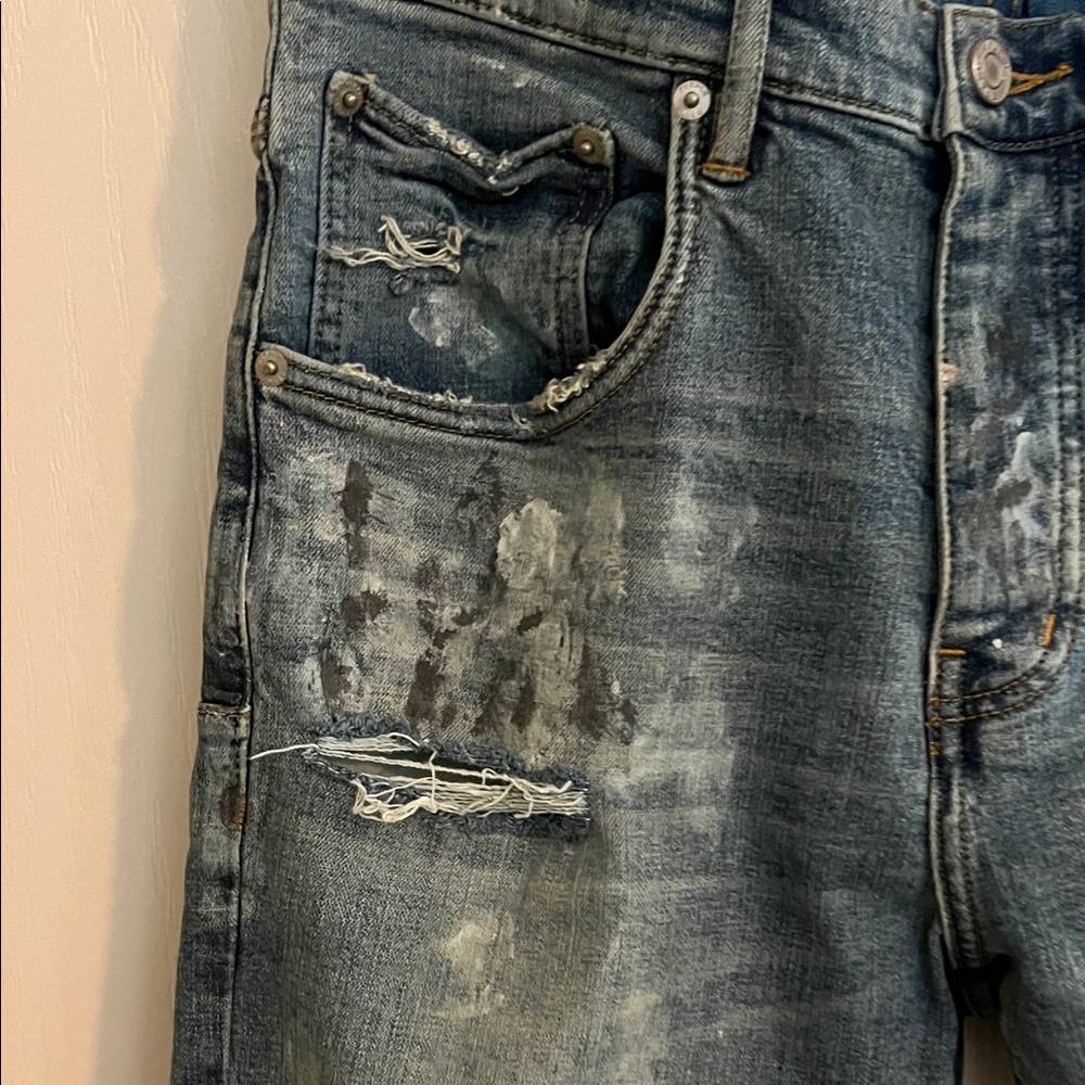 PURPLE BRAND Distressed Ripped Jeans - Picture 5 of 7